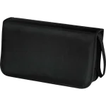 HAMA Wallet Nylon Μαύρη 80 Θέσεων 33832