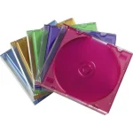 HAMA CD Box για 1 Δίσκο με Διάφανη Πρόσοψη σε Διάφορα Χρώματα 25τμχ 51166 - Image 2