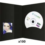 Daiber Φορητή Θήκη CD & DVD Θήκες CD Πλαστικές 100 τμχ 6613