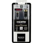 Sony HDMI 1.4 High Speed 1080p 120Hz Cable HDMI male - micro HDMI male 1.5m Μαύρο DLCHEU15.AE - Image 2