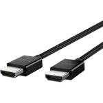 Belkin HDMI 2.1 Ultra High Speed 48Gbps 4K 120Hz HDR VRR Braided Cable HDMI male - HDMI male 2m Μαύρο AV10176BT2M-BLK