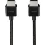 Belkin HDMI 2.1 Ultra High Speed 48Gbps 4K 120Hz HDR VRR Braided Cable HDMI male - HDMI male 2m Μαύρο AV10176BT2M-BLK - Image 2
