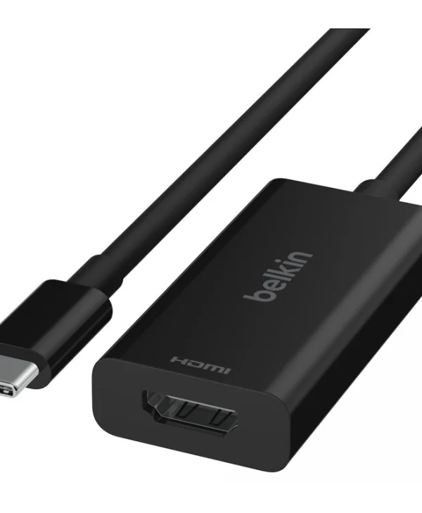 Belkin Μετατροπέας USB-C male σε HDMI / USB-C female 1τμχ AVC013BTBK