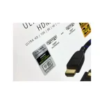 Inakustik HDMI 2.1 Ultra High Speed 48Gbps 4K 120Hz HDR VRR Cable HDMI male - HDMI male 2m Μαύρο 00423520 - Image 2