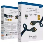 Inakustik HDMI 2.1 Ultra High Speed 48Gbps 4K 120Hz HDR VRR Cable HDMI male - HDMI male 3m Μαύρο 00423530 - Image 4