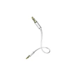 Inakustik Καλώδιο Ήχου 3.5mm male - RCA male Λευκό 0.5m με Επίχρυσους Ακροδέκτες 003100005 - Image 4