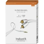 Inakustik Καλώδιο Ήχου 3.5mm male - RCA male Λευκό 0.75m με Επίχρυσους Ακροδέκτες 0031000075 - Image 2
