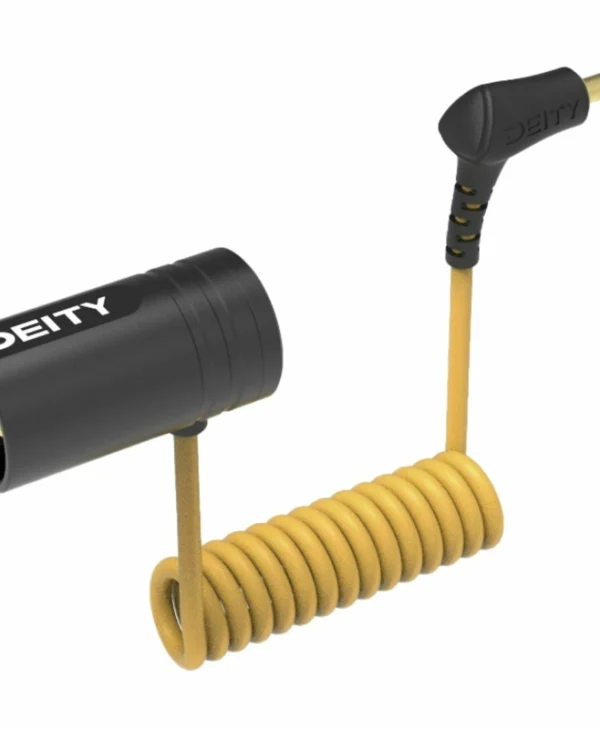 Deity Cable XLR male - 3.5mm male Κίτρινο 0.3m (DY-V-LINK)