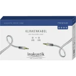 Inakustik Καλώδιο Ήχου 3.5mm male - 3.5mm male Λευκό 1.5m με Επίχρυσους Ακροδέκτες 004101015 - Image 2