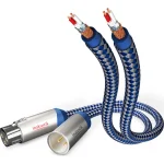 Inakustik Cable XLR male - XLR female Μπλε 1.5m 00405015
