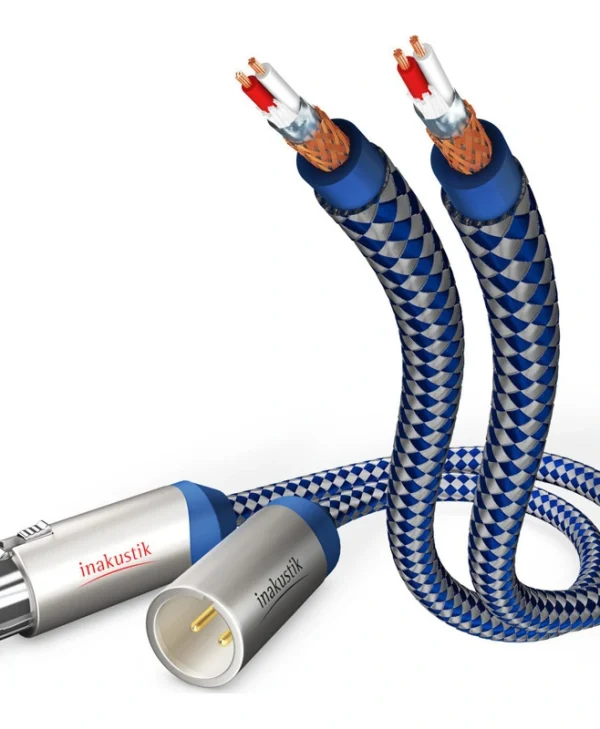 Inakustik Cable XLR male - XLR female Μπλε 1.5m 00405015