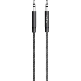 Belkin Καλώδιο Ήχου 3.5mm male - 3.5mm male Μαύρο 1.2m AV10164BT04-BLK