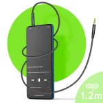 Belkin Καλώδιο Ήχου 3.5mm male - 3.5mm male Μαύρο 1.2m AV10164BT04-BLK - Image 4