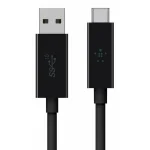 Belkin 3.1 USB-A to USB-C Cable USB 3.1 Cable USB-C male - USB-A PD Μαύρο 1m F2CU029BT1M-BLK - Image 4