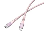 Verbatim Magnetic / Braided / Spiral USB 2.0 Cable USB-C male - USB-C 100W PD Ροζ 1.2m 31857 - Image 4