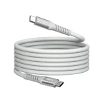 Verbatim Braided USB 2.0 Cable USB-C male - USB-C 100W PD Γκρι 1.2m 31854