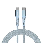 Verbatim Braided USB 2.0 Cable USB-C male - USB-C 60W Μπλε 1.2m 31852 - Image 2