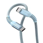 Verbatim Braided USB 2.0 Cable USB-C male - USB-C 60W Μπλε 1.2m 31852 - Image 5