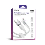 Statik USB to Type-C Cable Λευκό 2m PUP-0455-6FT-CC-WHT - Image 5