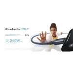 Baseus Picogo Magnetic Magnetic USB 2.0 Cable USB-C male - USB-C 240W PD Μαύρο 1m P10376800121-00 - Image 4