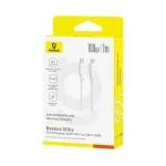 Baseus Series USB 2.0 Cable USB-C male - USB-C 100W Λευκό 1m P10377704213-00 - Image 2