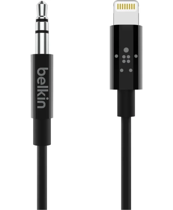 Belkin 3.5mm to Lightning Cable Μαύρο 0.9m (AV10172BT03-BLK) AV10172bt03-BLK