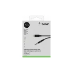 Belkin 3.5mm to Lightning Cable Μαύρο 0.9m (AV10172BT03-BLK) AV10172bt03-BLK - Image 2