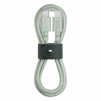 Native Union USB 2.0 Cable USB-C male - Lightning Sage 1.2m (BELT-CL-GRN-2-NP)