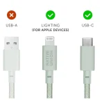 Native Union USB 2.0 Cable USB-C male - Lightning Sage 1.2m (BELT-CL-GRN-2-NP) - Image 9