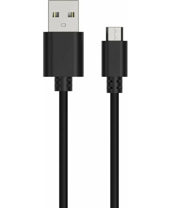 Ansmann Regular USB 2.0 to micro USB Cable Μαύρο 1m (1700-0129)