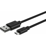 Ansmann Regular USB 2.0 to micro USB Cable Μαύρο 1m (1700-0129) - Image 4