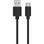 Ansmann USB 2.0 Cable USB-C male - USB-A Μαύρο 1m 1700-0130