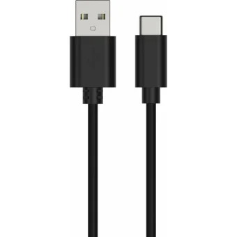 Ansmann USB 2.0 Cable USB-C male - USB-A Μαύρο 1m 1700-0130