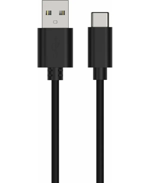 Ansmann USB 2.0 Cable USB-C male - USB-A Μαύρο 1m 1700-0130