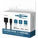Ansmann Regular USB to Lightning Cable Μαύρο 1m (1700-0131) - Image 6