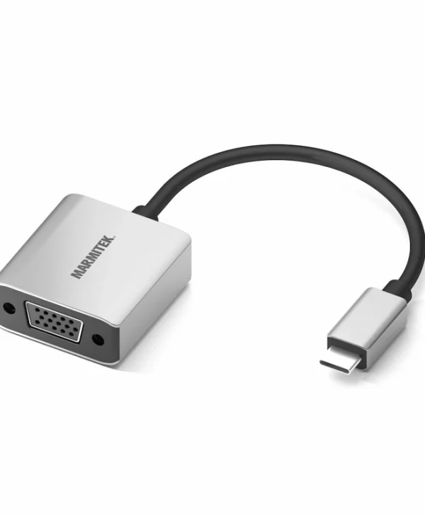 Marmitek Μετατροπέας USB-C male σε VGA female Ασημί (8370) 25008370