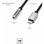 Marmitek Μετατροπέας USB-C male σε 3.5mm female Ασημί 1τμχ 8374 25008374 - Image 5