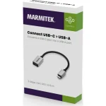 Marmitek Connect Μετατροπέας USB-C male σε USB-A female Ασημί 1τμχ 25008375 - Image 2