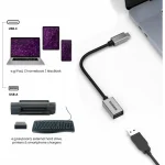 Marmitek Connect Μετατροπέας USB-C male σε USB-A female Ασημί 1τμχ 25008375 - Image 4