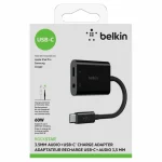 Belkin RockStar Μετατροπέας 3.5mm / USB-C male σε USB-C female 1τμχ NPA004BTBK - Image 4