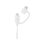 Samsung Regular USB to micro USB / Type-C Cable 3A Λευκό 1.5m (EP-DG930DWEGWW) - Image 5