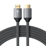Satechi HDMI 2.1 Ultra High Speed 48Gbps 4K 120Hz HDR VRR Cable HDMI male - HDMI male 2m Μαύρο ST-8KHC2MM