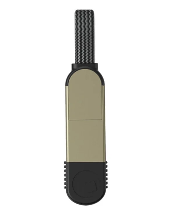 Rolling Square USB to Lightning / Type-C Cable Μπεζ X03WR