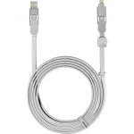 3M USB-A to Lightning Cable 100W Λευκό 3m (XLL02R)