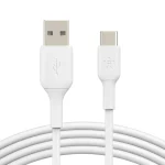 Belkin 2Pack USB 2.0 Cable USB-C male - USB-A 15W Λευκό 1m CAB001BT1MWH2PK CAB001bt1MWH2PK