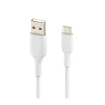 Belkin 2Pack USB 2.0 Cable USB-C male - USB-A 15W Λευκό 1m CAB001BT1MWH2PK CAB001bt1MWH2PK - Image 2