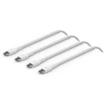 Belkin 2Pack USB 2.0 Cable USB-C male - USB-C 60W PD Λευκό 1m CAB003BT1MWH2PK CAB003bt1MWH2PK