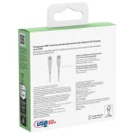 Belkin 2Pack USB 2.0 Cable USB-C male - USB-C 60W PD Λευκό 1m CAB003BT1MWH2PK CAB003bt1MWH2PK - Image 4