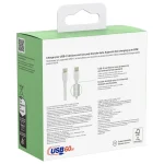 Belkin 2Pack Braided USB 2.0 Cable USB-C male - USB-C 60W PD Λευκό 2m CAB004BT2MWH2PK - Image 5