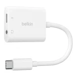 Belkin Μετατροπέας USB-C male σε 3.5mm / USB-C female Λευκό 1τμχ NPA004BTWH - Image 3
